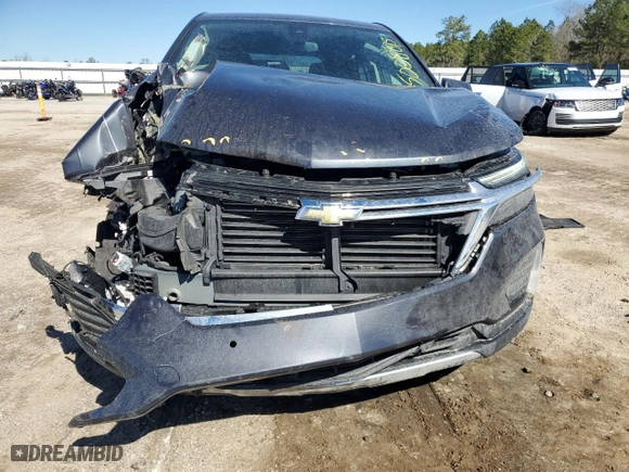 2022 Chevrolet Equinox LT with VIN 3GNAXKEV4NS207014, listed as a Copart auction lot 45008845 with 39,503 mi miles and Salvage Title. Bid and sale history available at carsss.com. Image 5.