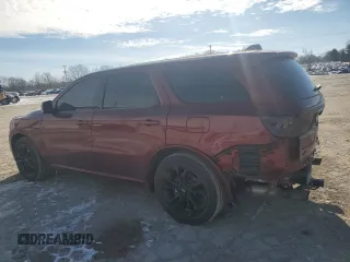 2020 Dodge Durango R/T with VIN 1C4SDJCT5LC370081, listed as a Copart auction lot 88542465 with 109,724 mi miles and Salvage title. Bid and sale history available at DreamBid. Image 2.