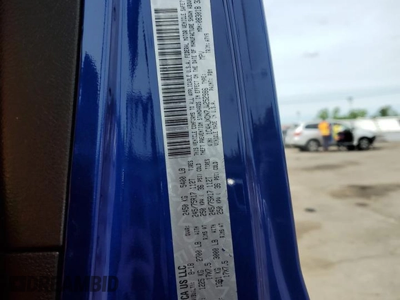 2018 Jeep Wrangler Unlimited Sport S with VIN 1C4HJXDN7JW252986, listed as a Copart auction lot 57256905 with 92,550 mi miles and Salvage title. Bid and sale history available at DreamBid. Image 12.