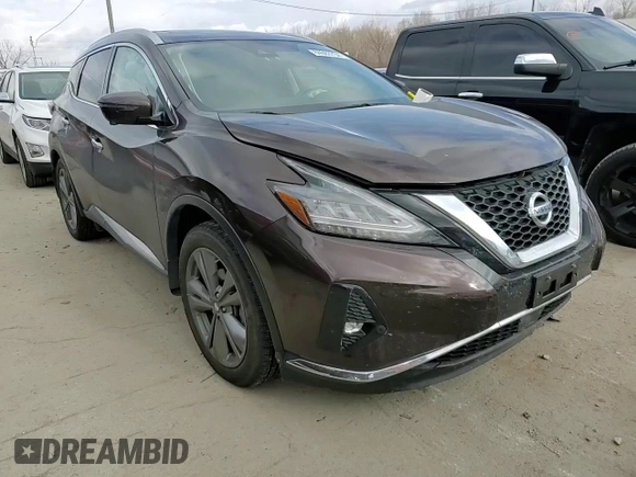 2019 Nissan Murano Platinum z VIN 5N1AZ2MS6KN130237, wystawiony jako Copart lot #84063734 z przebiegiem 56 030 mil mil oraz Szkoda całkowita • Salvage title. Historia ofert i sprzedaży dostępna na DreamBid. Obrazek 14.