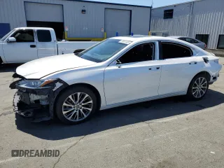 2021 Lexus ES 350 with VIN 58ADZ1B15MU082670, listed as a Copart auction lot 59012435 with 57,670 mi miles and Salvage title. Bid and sale history available at DreamBid. Image 1.