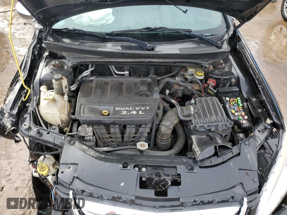 2012 Chrysler 200 Limited with VIN 1C3CCBCB5CN283584, listed as a Copart auction lot 88897105 with 76,671 mi miles and Salvage Title. Bid and sale history available at carsss.com. Image 11.