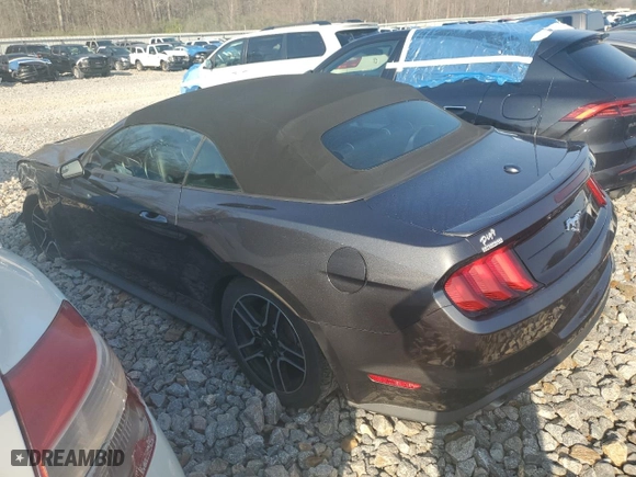 2020 Ford Mustang EcoBoost with VIN 1FATP8UH8L5112694, listed as a Copart auction lot 48355265 with 82,635 mi miles and Salvage Title. Bid and sale history available at carsss.com. Image 2.