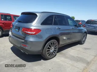 2018 Mercedes-Benz GLC 300 with VIN WDC0G4JB5JV044013, listed as a Copart auction lot 63554855 with 194,153 mi miles and Clean title. Bid and sale history available at DreamBid. Image 3.