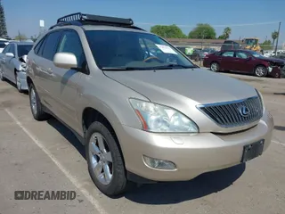 2004 Lexus RX 330 with VIN JTJHA31U940004750, listed as a IAAI auction lot 41872111 with 150,007 mi miles. Bid and sale history available at carsss.com. Image 1.