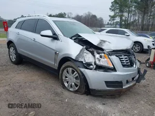 2014 Cadillac SRX Luxury Collection with VIN 3GYFNBE35ES517217, listed as a IAAI auction lot 41790188 with 128,597 mi miles. Bid and sale history available at carsss.com. Image 1.