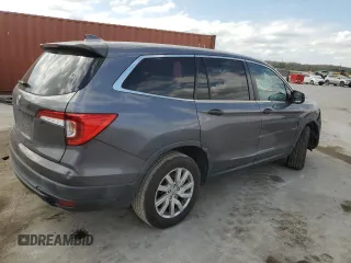 2019 Honda Pilot LX with VIN 5FNYF5H14KB035513, listed as a Copart auction lot 45879025 with 70,124 mi miles and Salvage Title. Bid and sale history available at DreamBid. Image 3.