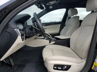 2020 BMW 5 Series 530e with VIN WBAJA9C01LCE28731, listed as a Copart auction lot 55233085 with 47,908 mi miles and Salvage Title. Bid and sale history available at DreamBid. Image 7.