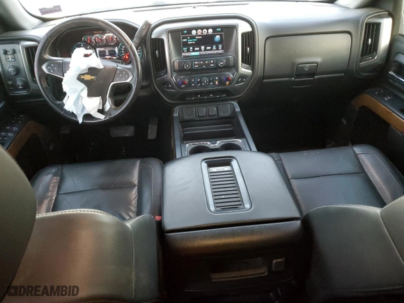 2018 Chevrolet Silverado 1500 LTZ with VIN 1GCVKSEC9JZ206400, listed as a Copart auction lot 43257775 with 106,986 mi miles and Salvage Title. Bid and sale history available at carsss.com. Image 8.