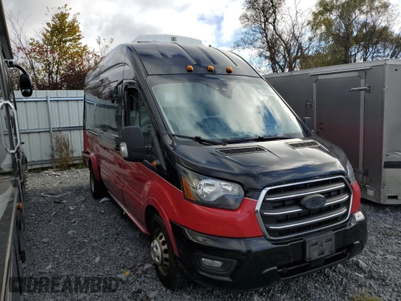 2020 Ford Transit with VIN 1FTBF4UG0LKA12471, listed as a Copart auction lot 79686724 with 175,526 mi miles and Salvage Title. Bid and sale history available at DreamBid. Image 4.