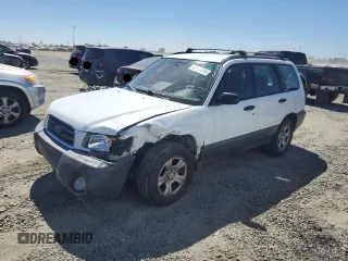 2003 Subaru Forester X with VIN JF1SG63653H739190, listed as a Copart auction lot 63123384 with 156,162 mi miles and Salvage Title. Bid and sale history available at carsss.com. Image 1.