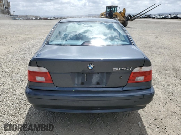 2001 BMW 5 Series 525iA with VIN WBADT43441GX24794, listed as a Copart auction lot 50913595 with 102,803 mi miles and Salvage Title. Bid and sale history available at carsss.com. Image 6.