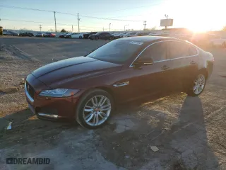 2016 Jaguar XF 35t Prestige with VIN SAJBE4BV1GCY09866, listed as a Copart auction lot 89121665 with 52,631 mi miles and Clean Title. Bid and sale history available at carsss.com. Image 1.