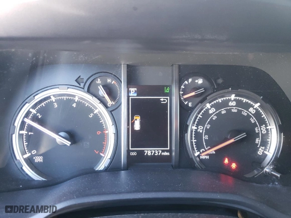 2021 Toyota 4Runner TRD Off Road with VIN JTEPU5JR3M5936289, listed as a Copart auction lot 87896475 with 78,737 mi miles and Salvage Title. Bid and sale history available at carsss.com. Image 9.