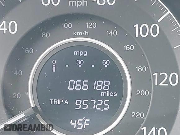 2015 Honda CR-V EX with VIN 2HKRM4H54FH689572, listed as a IAAI auction lot 41869219 with 66,188 mi miles and . Bid and sale history available at DreamBid. Image 15.