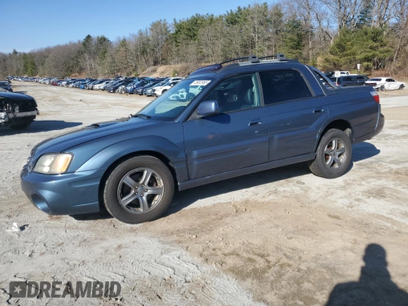 2005 Subaru Baja Turbo с VIN 4S4BT63C055106513, выставлен на аукционе Copart как лот 49952965 с пробегом 128 344 миль миль и Чистый • Clean title. История ставок и продаж доступна на DreamBid. Изображение 1.