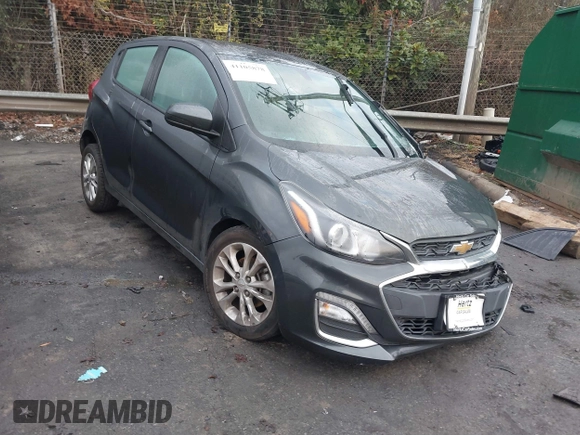 2022 Chevrolet Spark 1LT with VIN KL8CD6SA4NC017327, listed as a IAAI auction lot 41105878 with 82,210 mi miles. Bid and sale history available at carsss.com. Image 1.