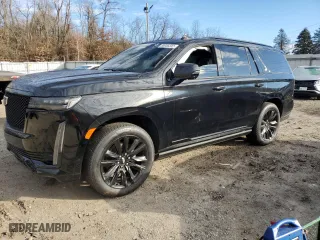 2021 Cadillac Escalade Sport Platinum with VIN 1GYS4GKL8MR291646, listed as a Copart auction lot 68956332 with 26,616 mi miles. Bid and sale history available at carsss.com. Image 1.