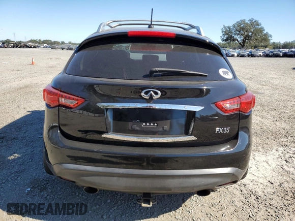 2010 Infiniti FX with VIN JN8AS1MU6AM801001, listed as a Copart auction lot 84213264 with 135,296 mi miles and Clean Title. Bid and sale history available at DreamBid. Image 6.