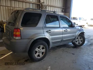 2007 Ford Escape Hybrid with VIN 1FMCU49H17KA07843, listed as a Copart auction lot 81152724 with 170,972 mi miles and Salvage Title. Bid and sale history available at carsss.com. Image 3.