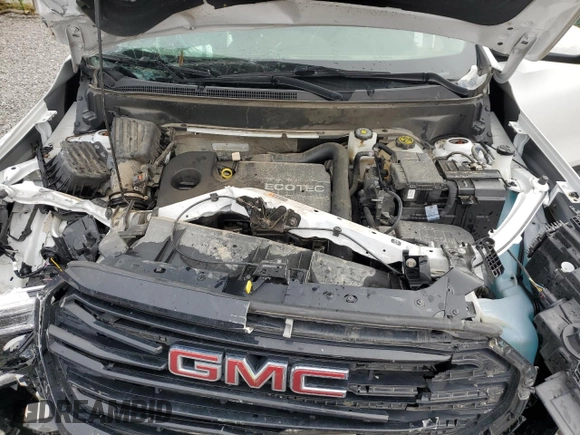 2022 GMC Terrain SLE with VIN 3GKALMEV9NL179404, listed as a Copart auction lot 55949255 with 63,840 mi miles and Salvage title. Bid and sale history available at DreamBid. Image 12.