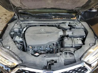 2018 Acura TLX Technology with VIN 19UUB3F52JA001454, listed as a Copart auction lot 60721805 with 87,447 mi miles and Salvage title. Bid and sale history available at DreamBid. Image 11.