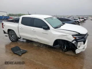 2023 Chevrolet Colorado 4WD Z71 with VIN 1GCPTDEK3P1123108, listed as a Copart auction lot 51853225 with 44,608 mi miles and Salvage Title. Bid and sale history available at DreamBid. Image 4.