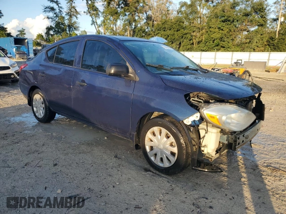 2014 Nissan Versa SV with VIN 3N1CN7AP1EL863132, listed as a Copart auction lot 50722335 with 266,716 mi miles and Non Repairable. Bid and sale history available at DreamBid. Image 4.