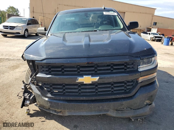 2018 Chevrolet Silverado 1500 Custom with VIN 3GCUKPEC4JG349182, listed as a Copart auction lot 44339805 with 83,010 mi miles and Salvage Title. Bid and sale history available at carsss.com. Image 5.