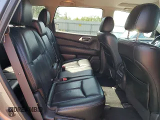 2017 Nissan Pathfinder Platinum с VIN 5N1DR2MMXHC632073, выставлен на аукционе Copart как лот 59434885 с пробегом 79 105 миль миль и Списание • Salvage title. История ставок и продаж доступна на DreamBid. Изображение 11.