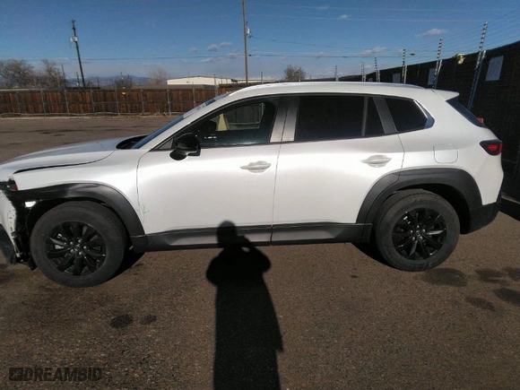 2025 Mazda CX-50 2.5 S Preferred Package with VIN 7MMVABBM7SN304740, listed as a IAAI auction lot 41813130 with 10,710 mi miles. Bid and sale history available at carsss.com. Image 14.