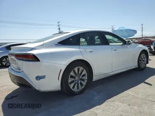 2021 Toyota Mirai XLE с VIN JTDAAAAA3MA002422, выставлен на аукционе Copart как лот 57103415 с пробегом 53 719 миль миль и Списание • Salvage title. История ставок и продаж доступна на DreamBid. Изображение 3.