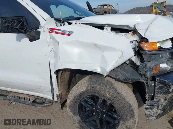 2021 Chevrolet Silverado 1500 Custom Trail Boss with VIN 1GCPYCEF6MZ240242, listed as a IAAI auction lot 41218492 with Not Provided miles and . Bid and sale history available at DreamBid. Image 6.