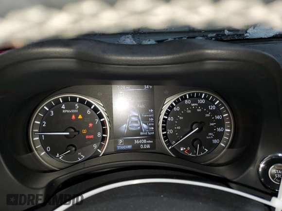2021 Infiniti Q50 3.0t SIGNATURE EDITION with VIN JN1EV7CR2MM754805, listed as a Copart auction lot 44683285 with 36,408 mi miles and Salvage Title. Bid and sale history available at carsss.com. Image 9.