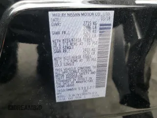 2018 Infiniti QX60 with VIN 5N1DL0MN0JC531127, listed as a Copart auction lot 51188135 with 202,698 mi miles and Salvage Title. Bid and sale history available at carsss.com. Image 12.