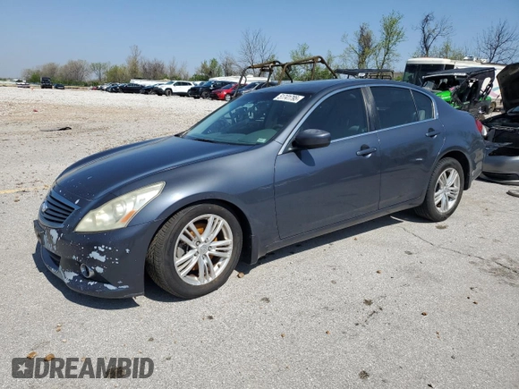2010 Infiniti G37 Sedan Journey with VIN JN1CV6AP9AM405574, listed as a Copart auction lot 51741795 with 181,695 mi miles and Salvage Title. Bid and sale history available at carsss.com. Image 1.