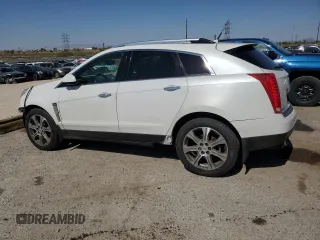 2012 Cadillac SRX Premium Collection with VIN 3GYFNFE34CS517102, listed as a Copart auction lot 60483155 with 111,770 mi miles and Salvage title. Bid and sale history available at DreamBid. Image 2.