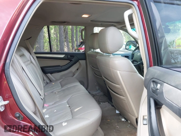 2006 Toyota 4Runner SR5 with VIN JTEZU14R568056547, listed as a IAAI auction lot 42112562 with 170,816 mi miles and . Bid and sale history available at DreamBid. Image 8.