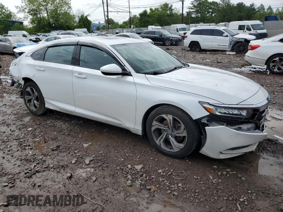 2019 Honda Accord EX z VIN 1HGCV1F4XKA160108, wystawiony jako Copart lot #57134665 z przebiegiem 152 412 mil mil oraz Szkoda całkowita • Salvage title. Historia ofert i sprzedaży dostępna na DreamBid. Obrazek 4.