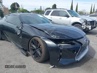 2022 Lexus LC 500h with VIN JTHBP5AY6NA105387, listed as a IAAI auction lot 41600455 with 18,207 mi miles and . Bid and sale history available at DreamBid. Image 6.
