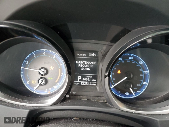 2016 Toyota Corolla L with VIN 2T1BURHE9GC554364, listed as a Copart auction lot 50946305 with 132,544 mi miles and Salvage Title. Bid and sale history available at DreamBid. Image 9.