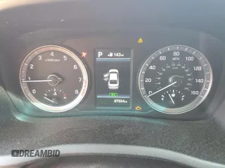 2018 Hyundai Sonata SEL z VIN 5NPE34AF7JH644400, wystawiony jako Copart lot #56585165 z przebiegiem 87 554 mil mil oraz Szkoda całkowita • Salvage title. Historia ofert i sprzedaży dostępna na DreamBid. Obrazek 9.