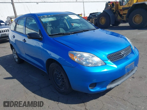 2008 Toyota Matrix STD with VIN 2T1KR32E08C693338, listed as a IAAI auction lot 41894527 with 70,564 mi miles and . Bid and sale history available at DreamBid. Image 1.