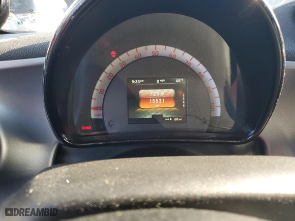 2019 Smart EQ fortwo pure with VIN WMEFJ9BA4KK386190, listed as a Copart auction lot 85565094 with NaN miles and Salvage Title. Bid and sale history available at carsss.com. Image 9.