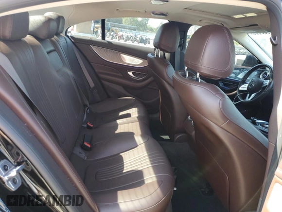 2019 Mercedes-Benz CLS 450 with VIN WDD2J5JB1KA001406, listed as a Copart auction lot 57809865 with 70,292 mi miles and Salvage title. Bid and sale history available at DreamBid. Image 10.