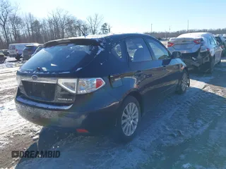 2008 Subaru Impreza Wagon (Natl) i with VIN JF1GH61668H806151, listed as a IAAI auction lot 41302424 with 160,642 mi miles. Bid and sale history available at carsss.com. Image 4.