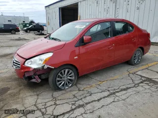 2018 Mitsubishi Mirage G4 ES with VIN ML32F3FJ6JHF11519, listed as a Copart auction lot 51738685 with 86245 miles and Clean Title. Bid and sale history available at carsss.com. Image 1.