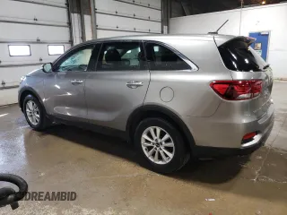 2019 Kia Sorento LX with VIN 5XYPGDA52KG442741, listed as a Copart auction lot 52457625 with 184,067 mi miles and Clean Title. Bid and sale history available at DreamBid. Image 2.