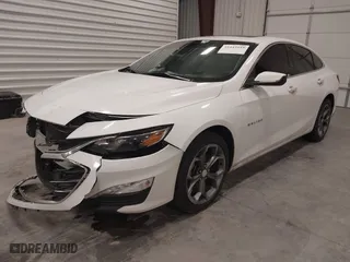 2021 Chevrolet Malibu LT with VIN 1G1ZD5ST3MF025017, listed as a IAAI auction lot 41443919 with 87,726 mi miles. Bid and sale history available at carsss.com. Image 2.