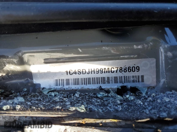 2021 Dodge Durango SRT Hellcat with VIN 1C4SDJH99MC788609, listed as a Copart auction lot 47937025 with Not provided miles and Salvage title. Bid and sale history available at DreamBid. Image 14.